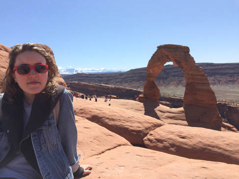 Rose Lenehan at Zion National Park